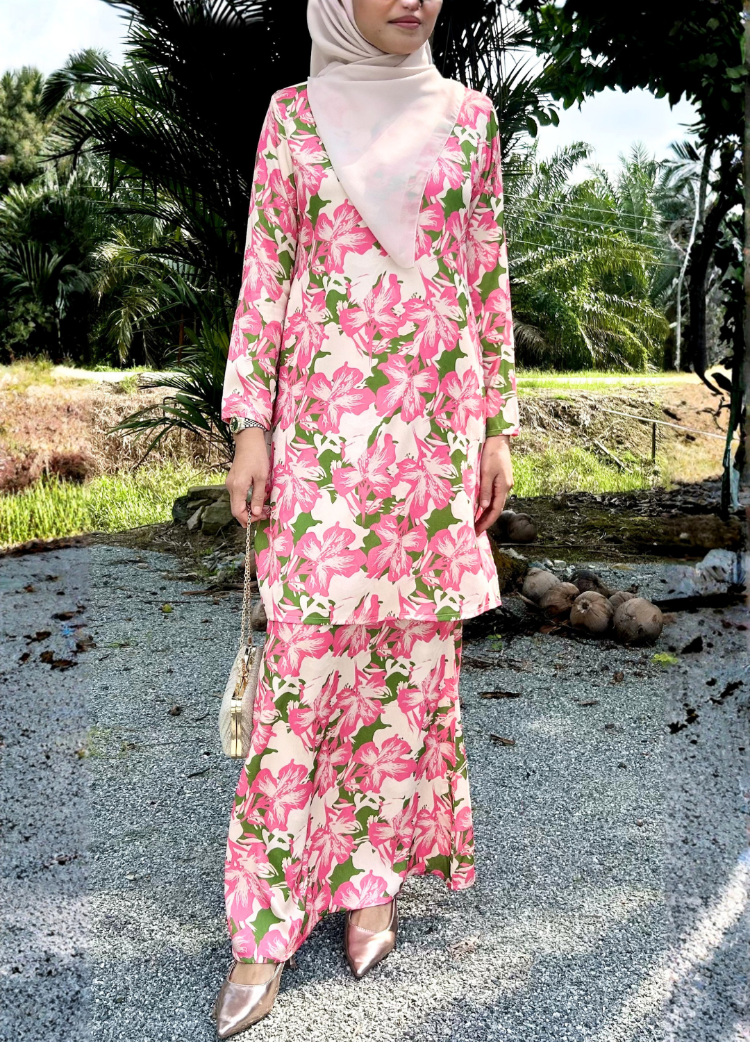 Lira Kurung Moden - Teratai