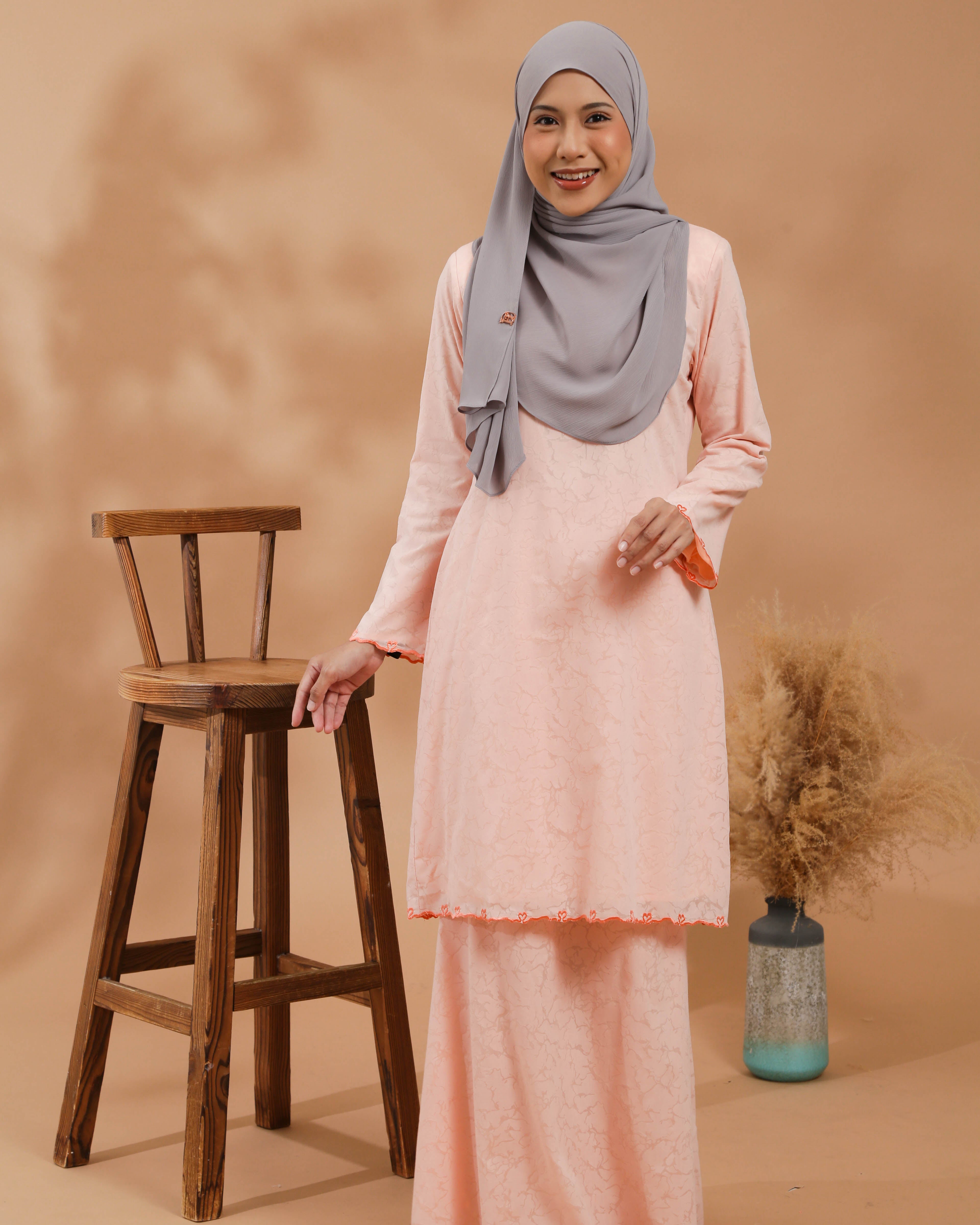 KEJORA KURUNG MODEN - PEACHY