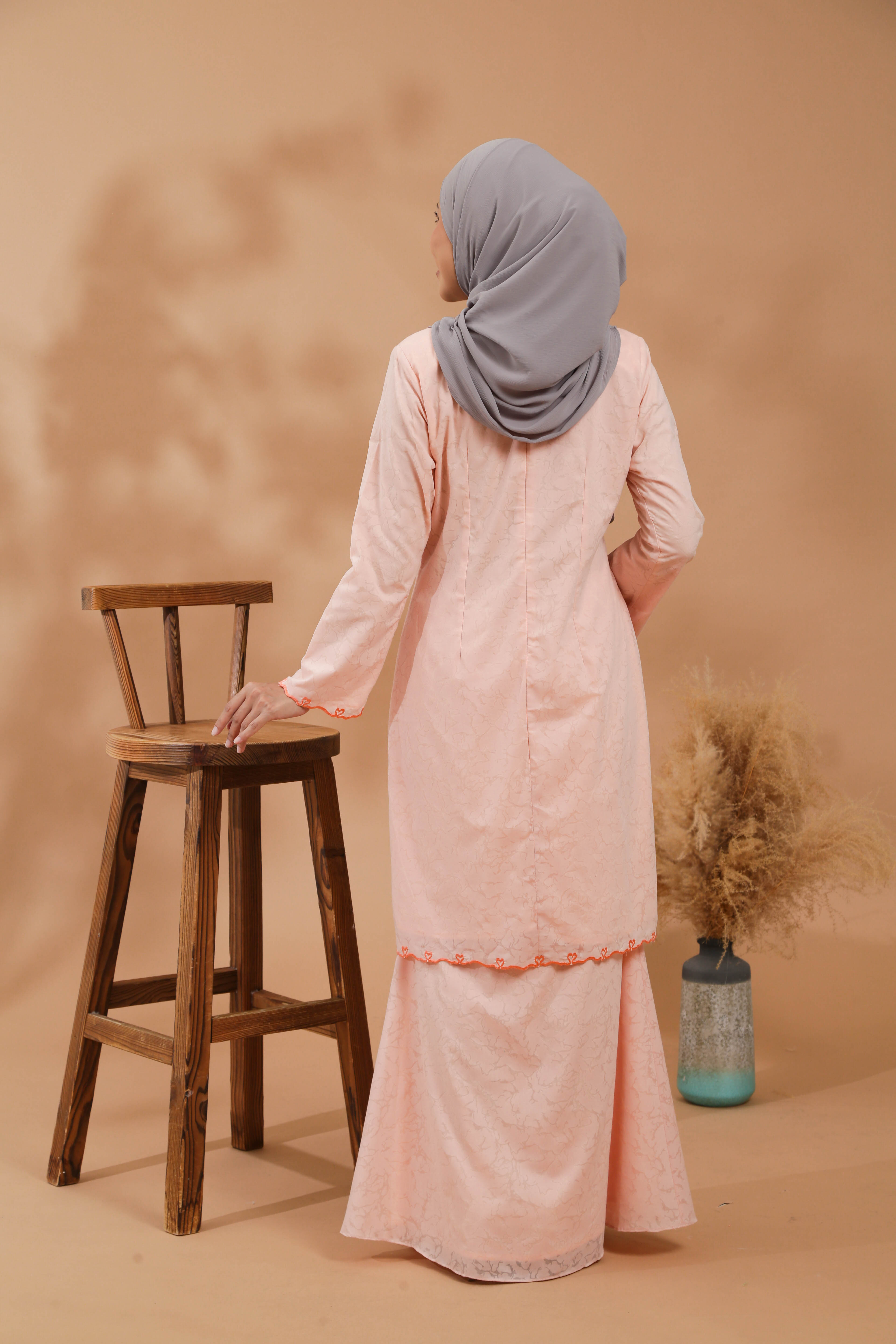 KEJORA KURUNG MODEN - PEACHY