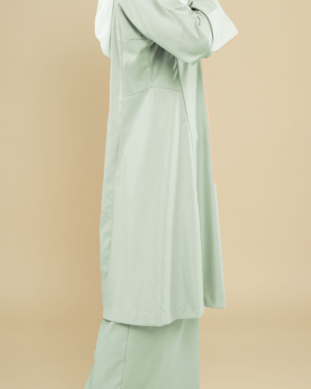 KEMBOJA KURUNG PAHANG - MINT GREEN