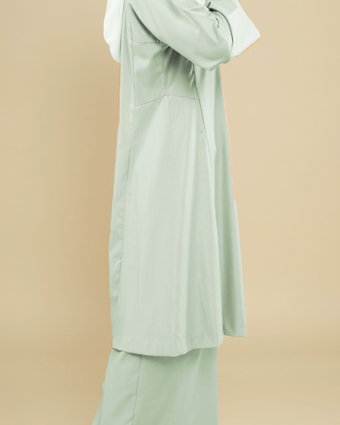 KEMBOJA KURUNG PAHANG - MINT GREEN