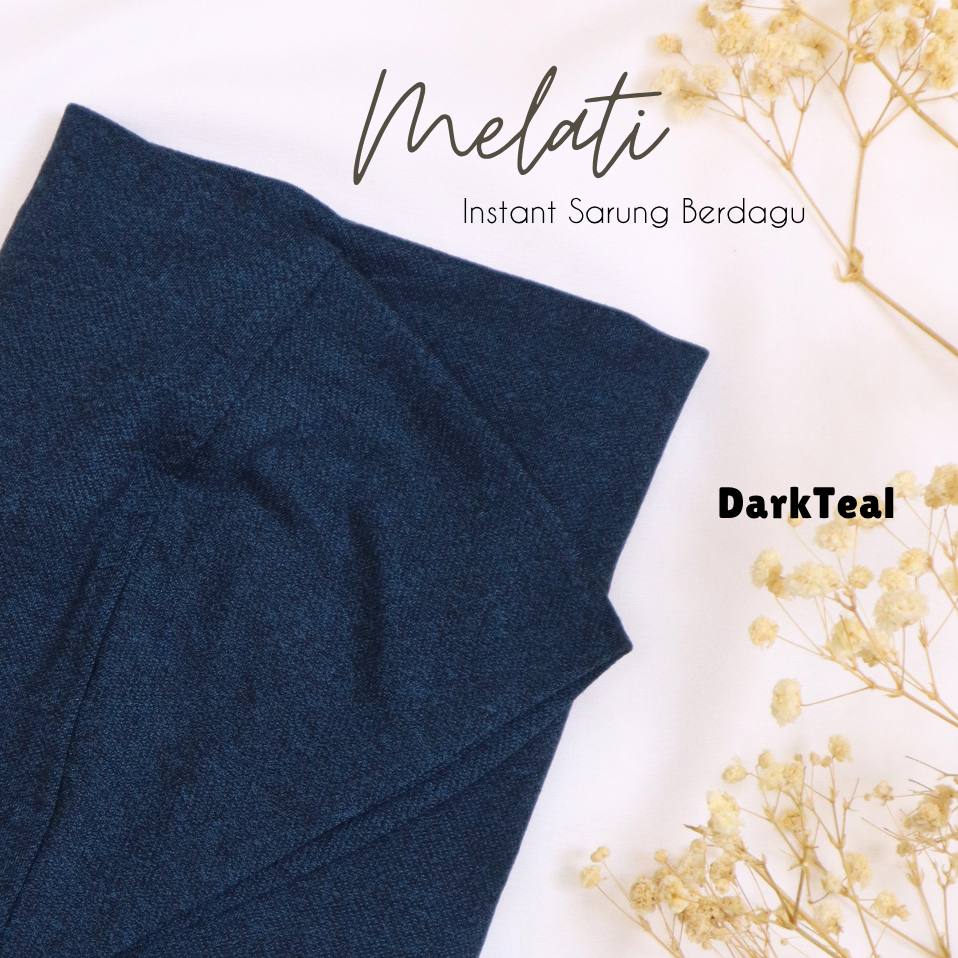 Melati Dark Teal (Tak Berdagu)