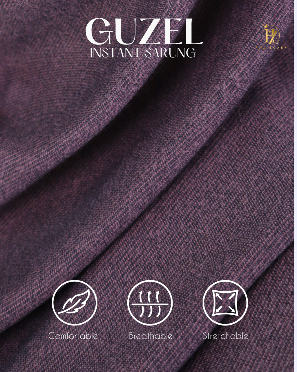 Guzel Dusty Purple