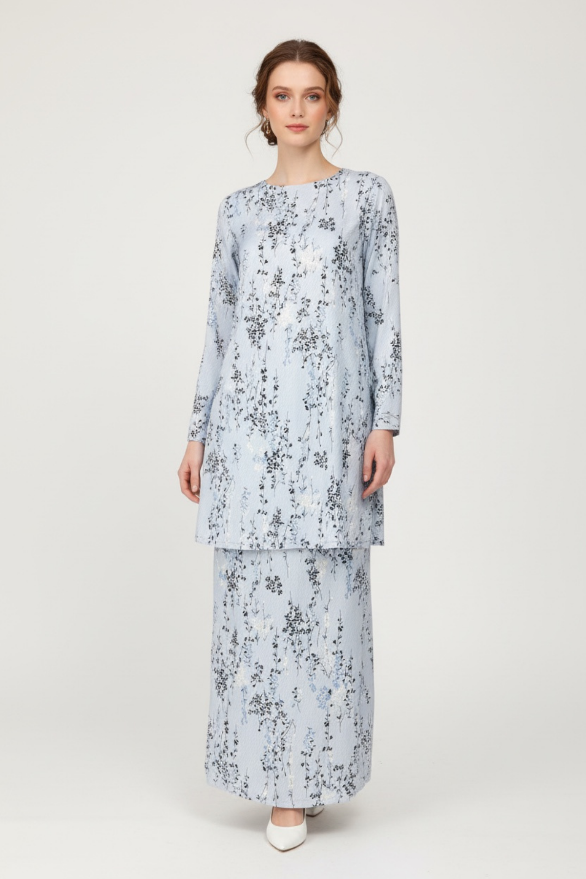 Rias Kurung Riau moden - Awan