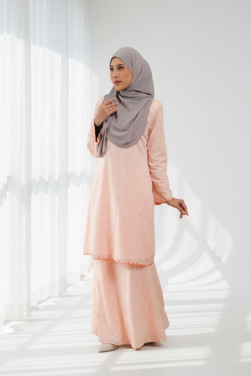KEJORA KURUNG MODEN - PEACHY