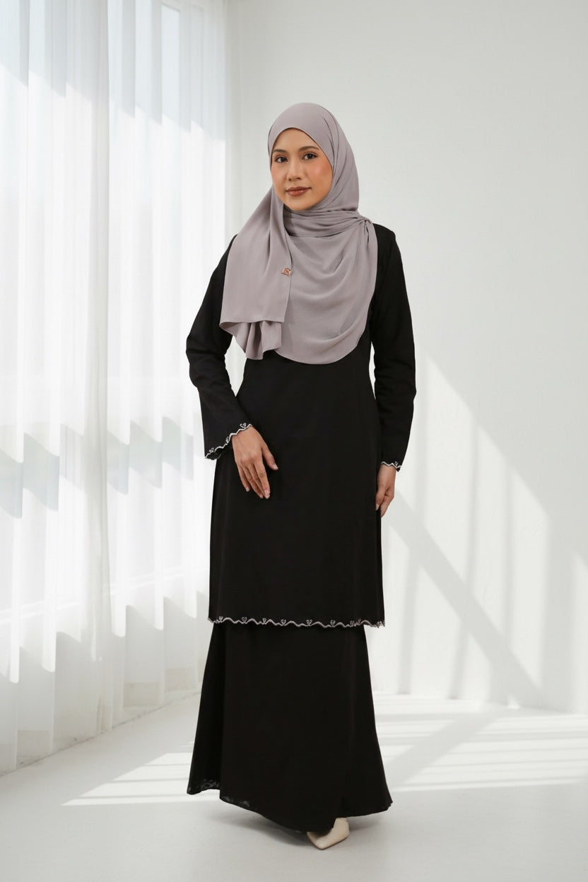 KEJORA KURUNG MODEN - BLACK