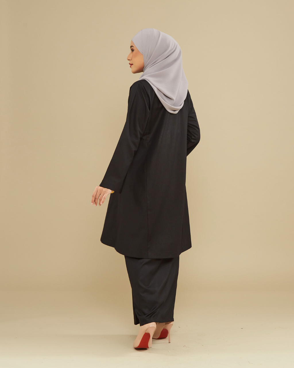 KEMBOJA KURUNG PAHANG - BLACK