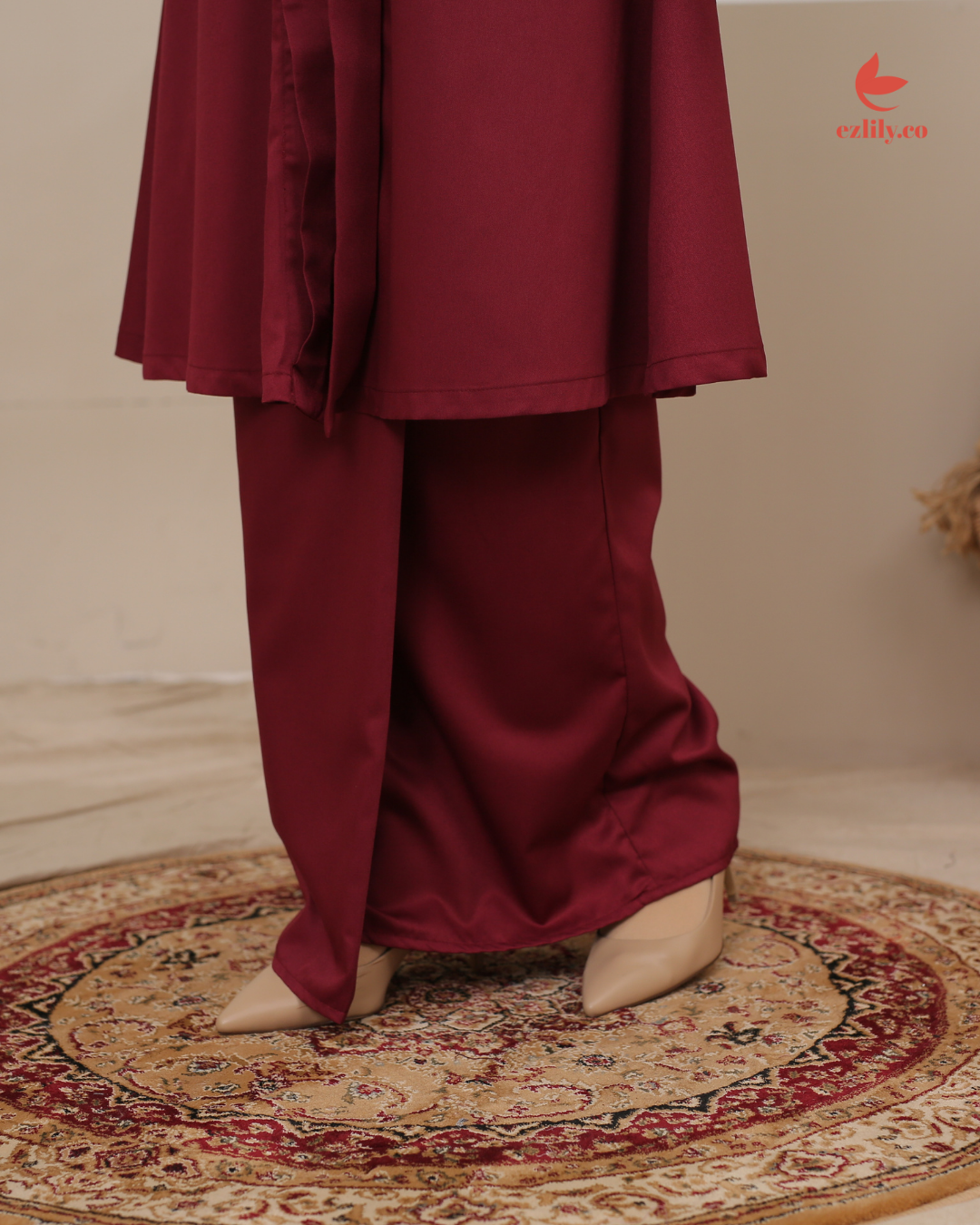 CEMPAKA KEBAYA - MAROON
