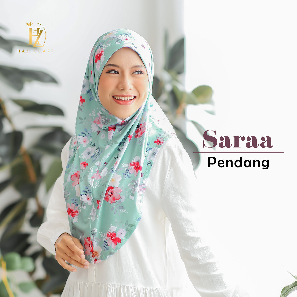 Saraa Printed In Pendang – Haziscarf