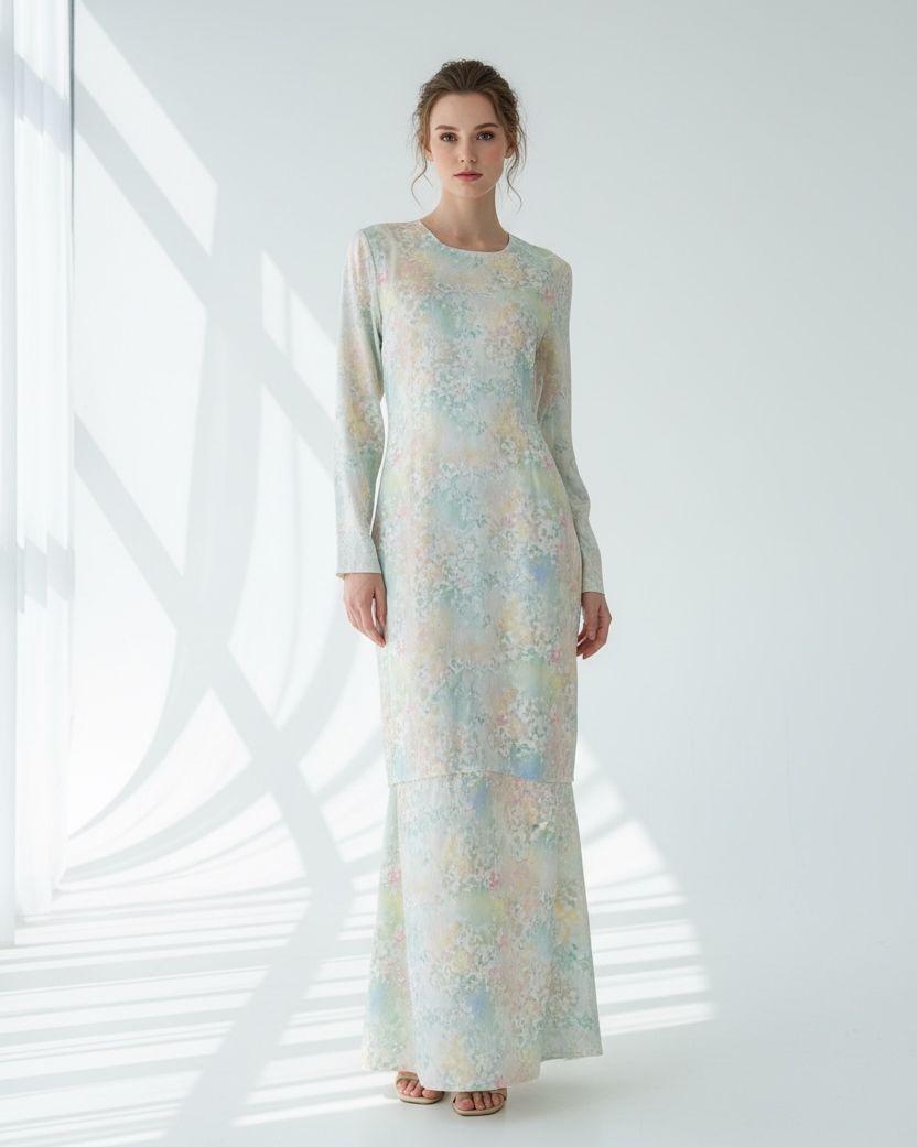 Lira Kurung Moden - Sorbet