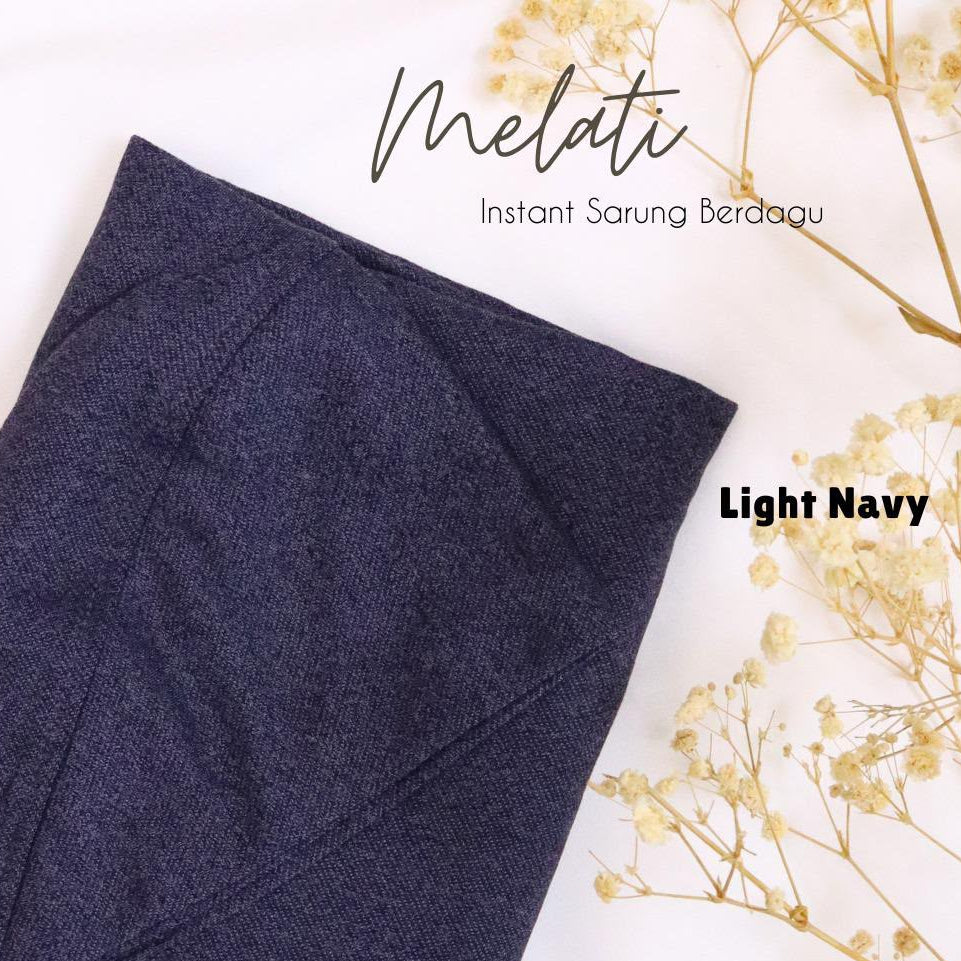 Melati Light Navy (Tak Berdagu)