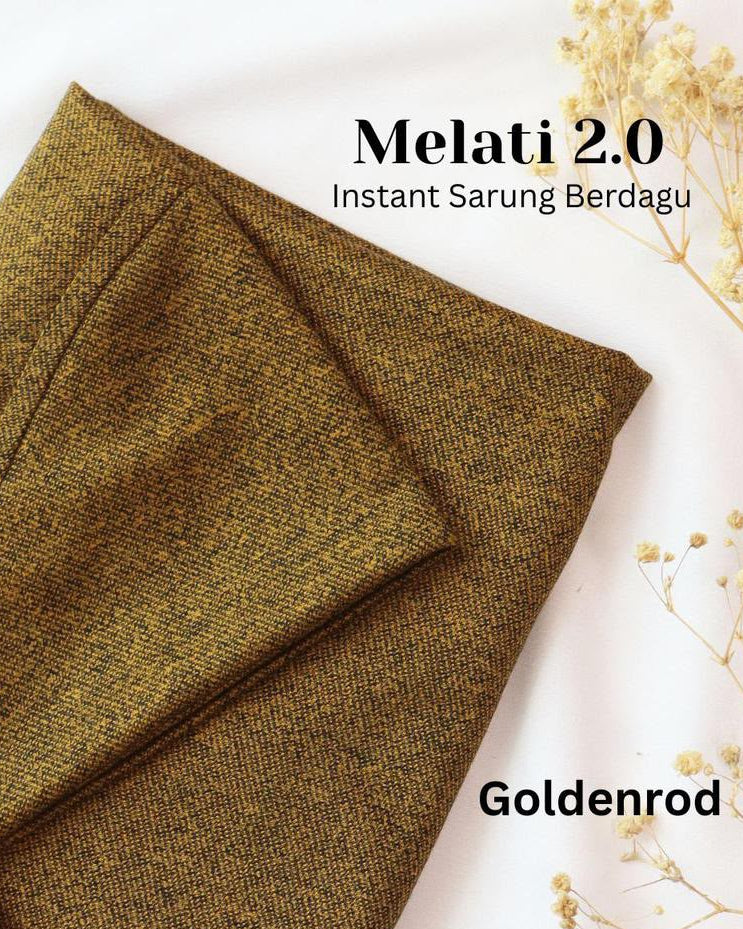 Melati Goldenrod (Tak Berdagu)