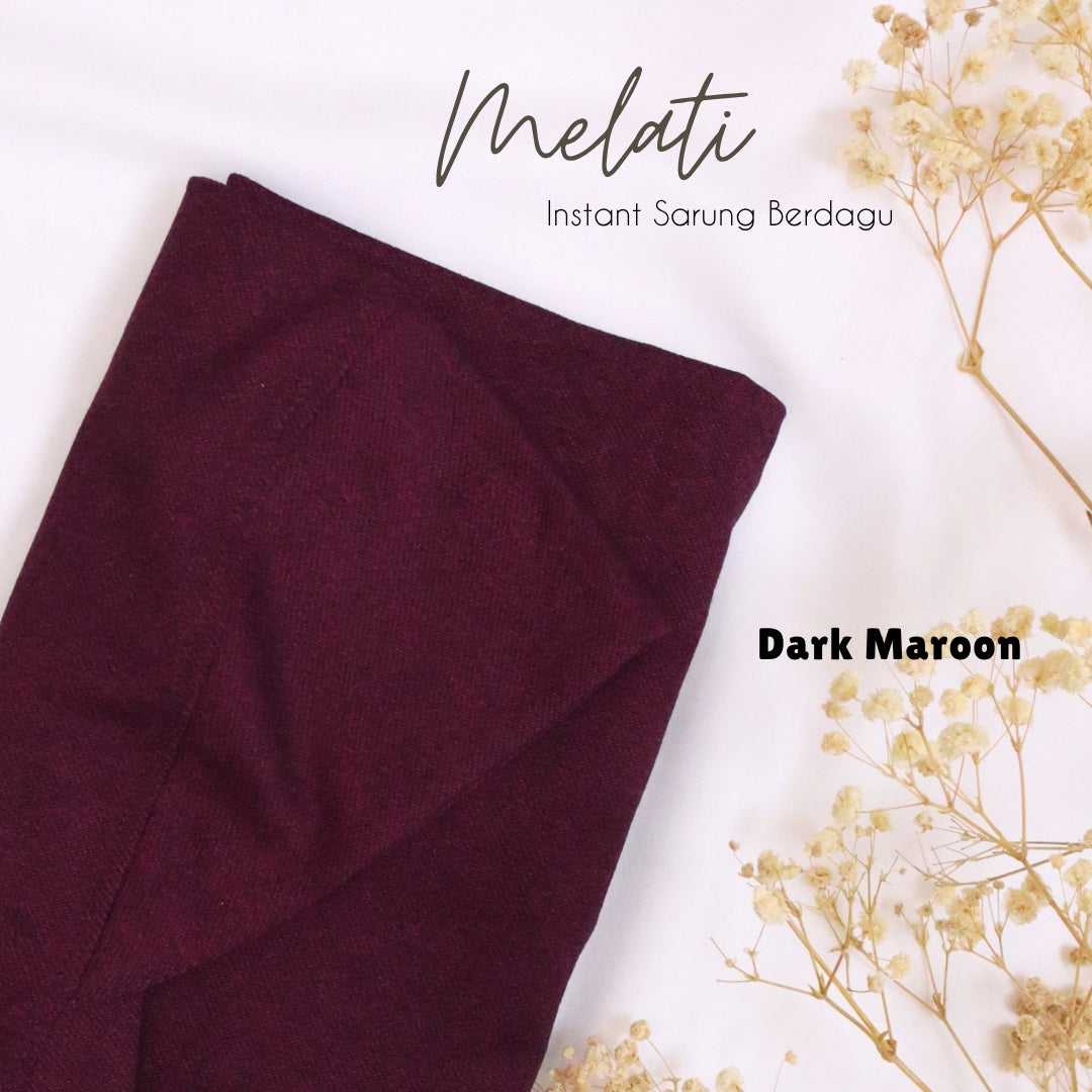 Melati Dark Maroon