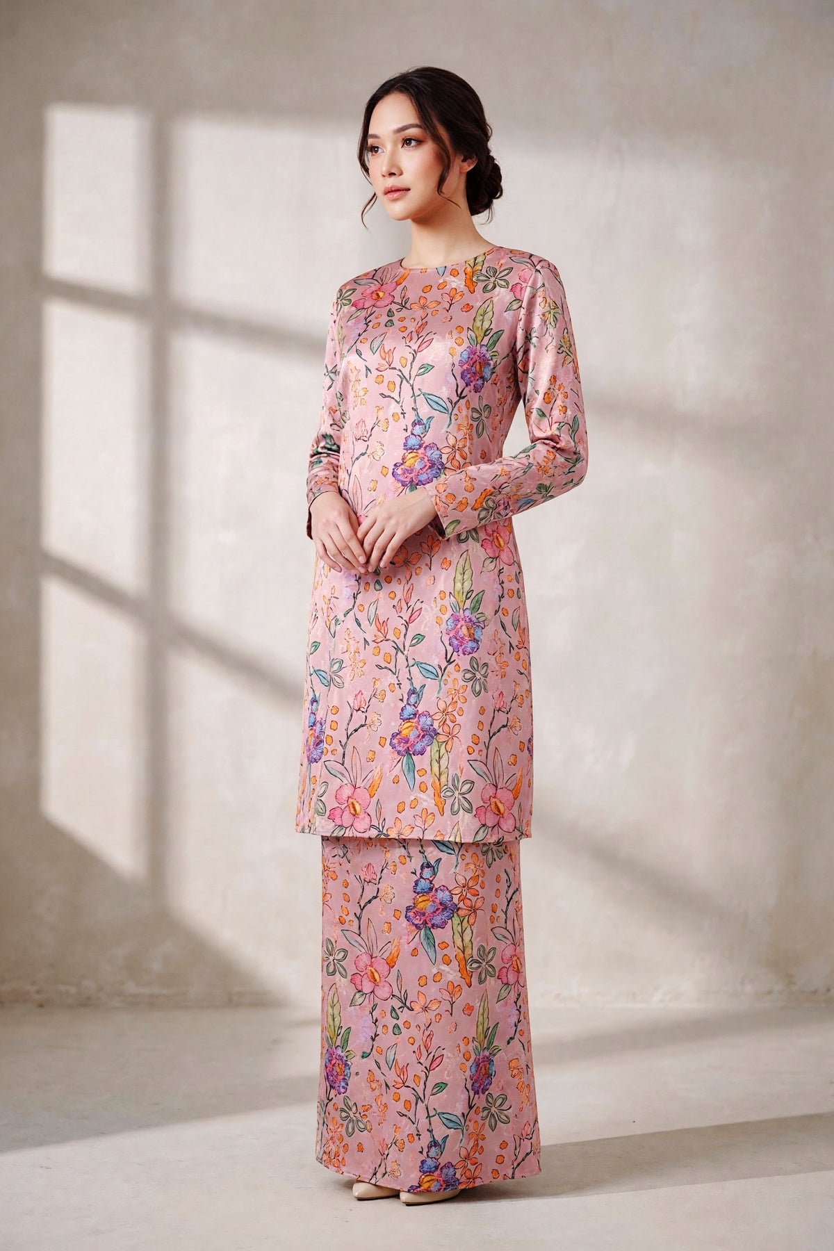 Lira Kurung Moden - Rafflesia