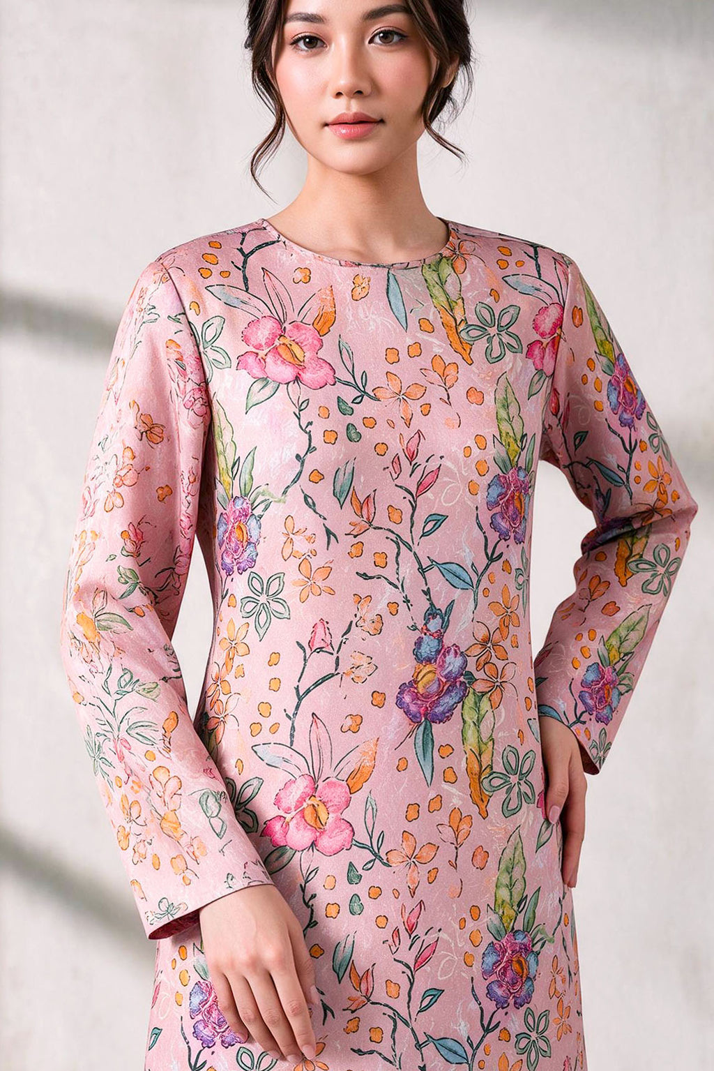 Lira Kurung Moden - Rafflesia