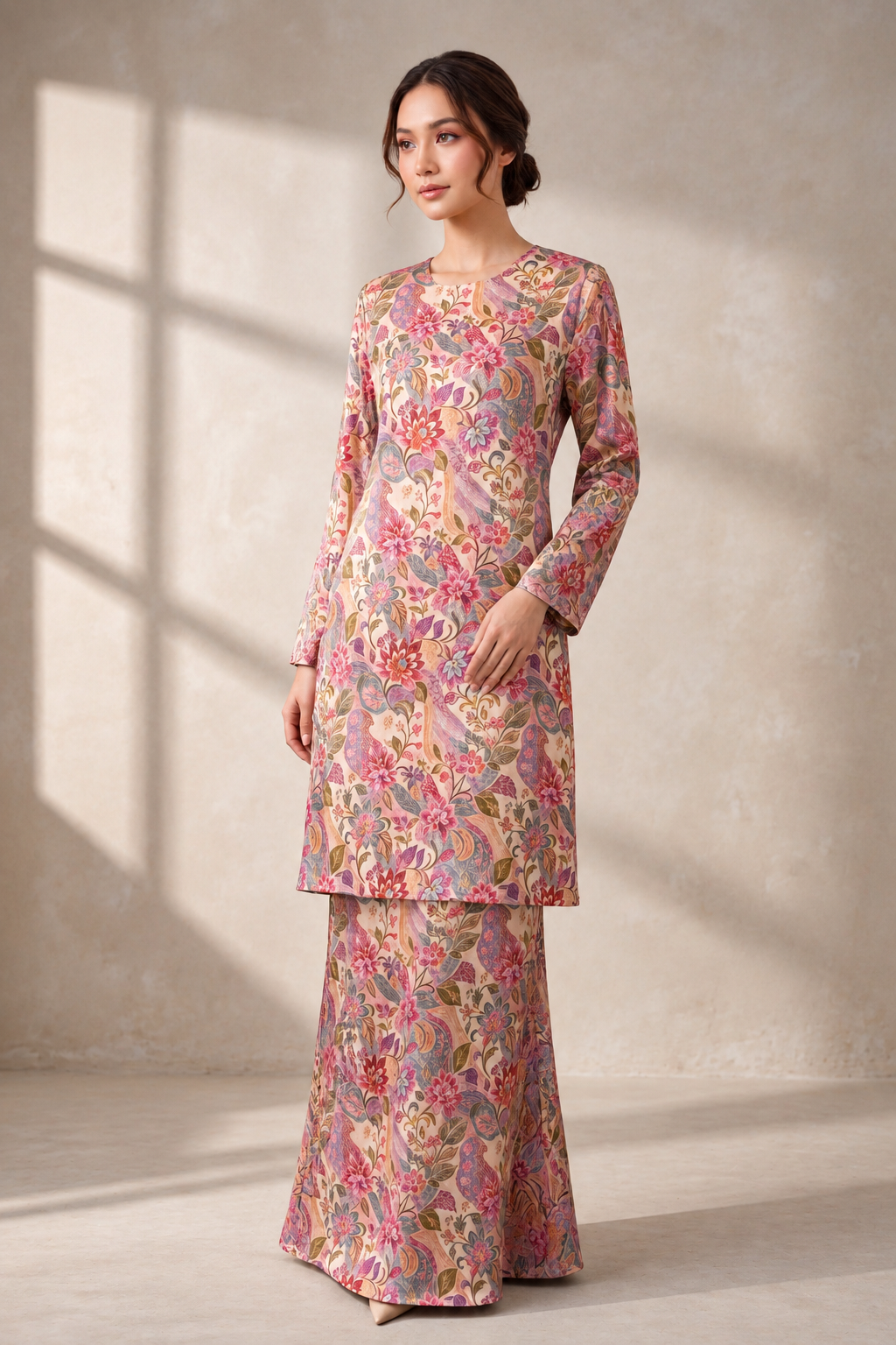 Lira Kurung Moden - Orkid