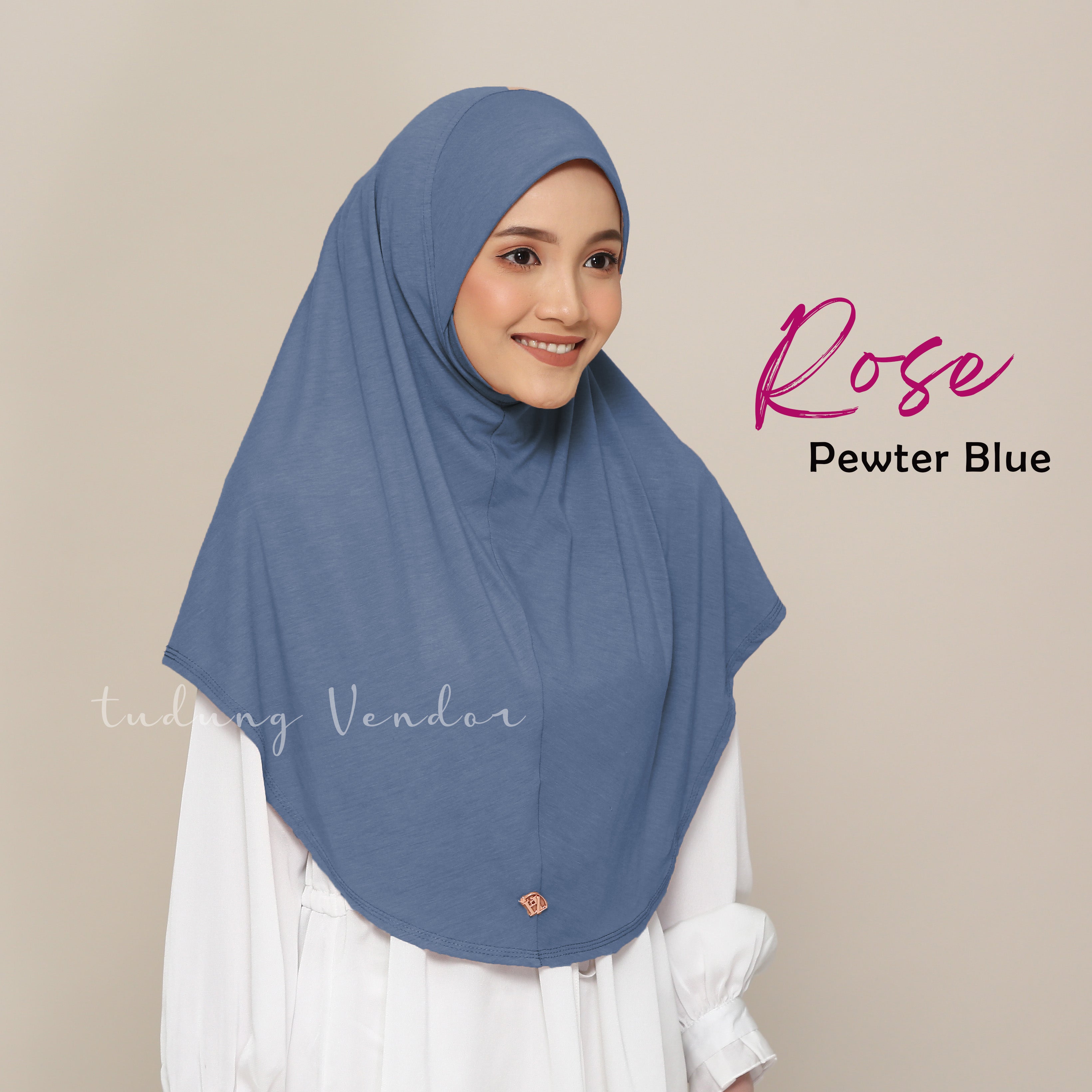 Rose Pewter Blue