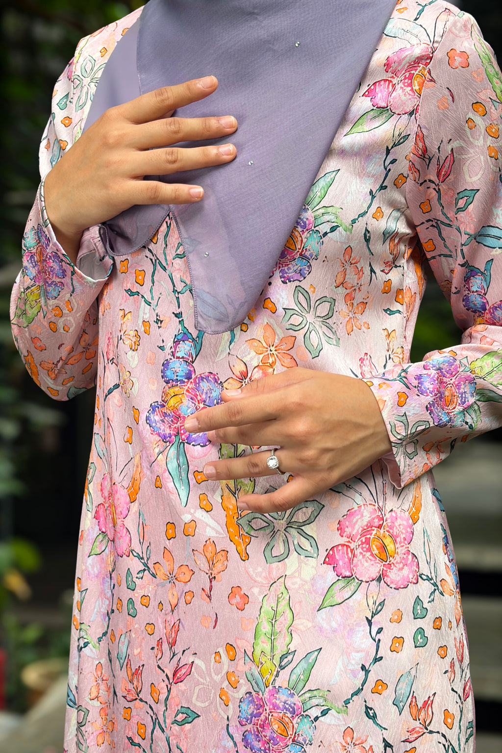 Lira Kurung Moden - Rafflesia