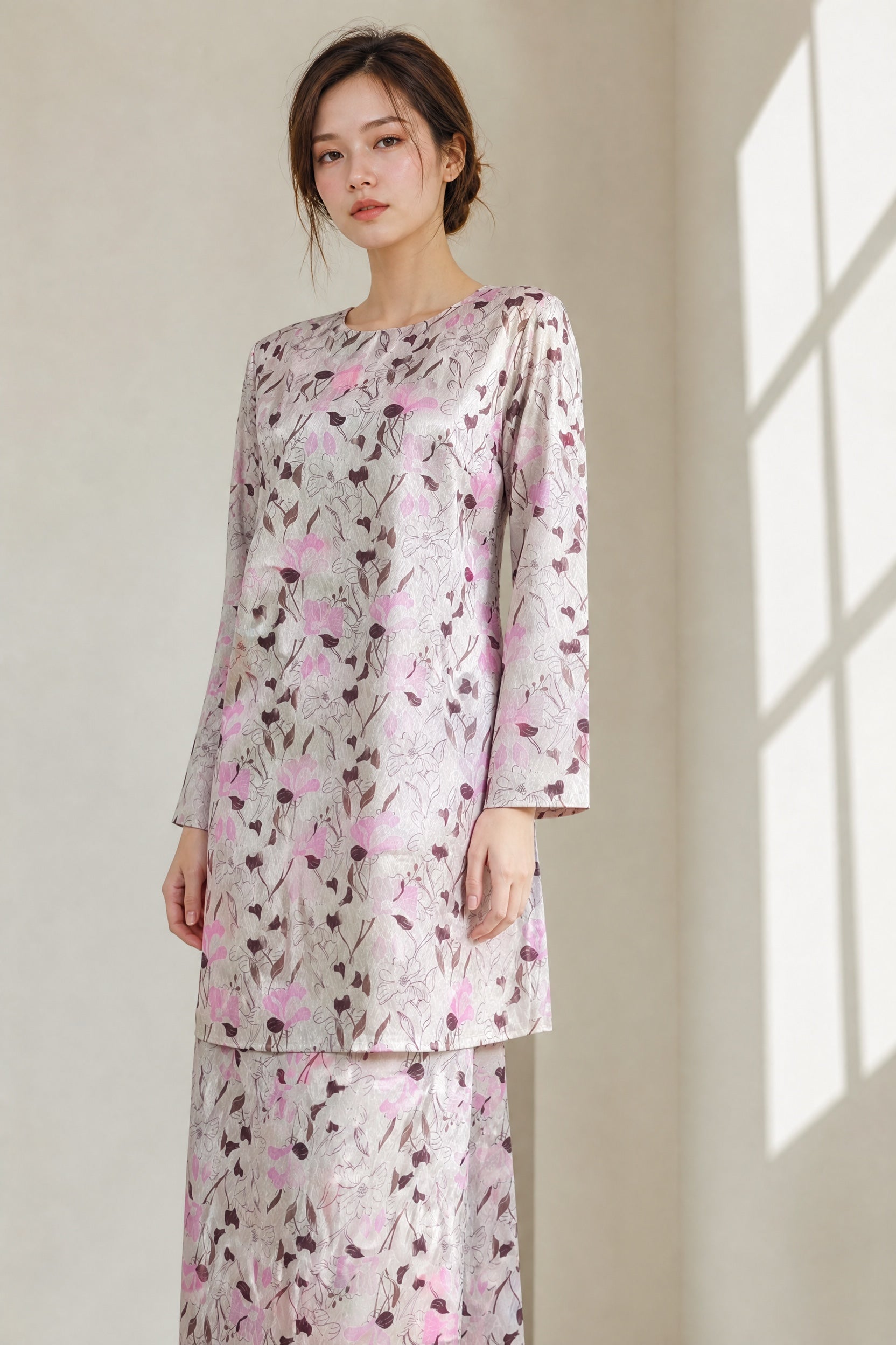Lira Kurung Moden - Blush